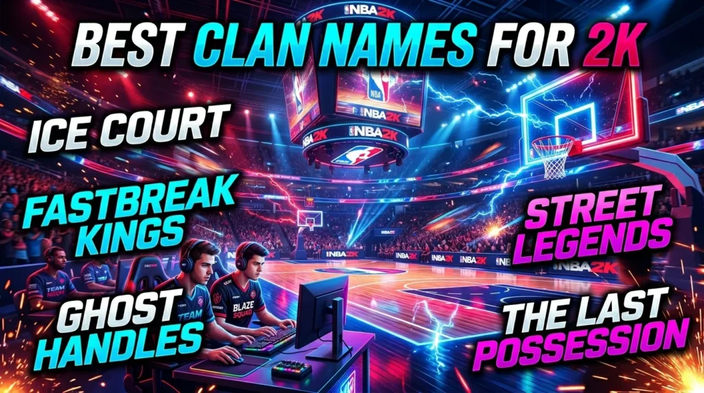 3 Letter Clan Names for 2K
