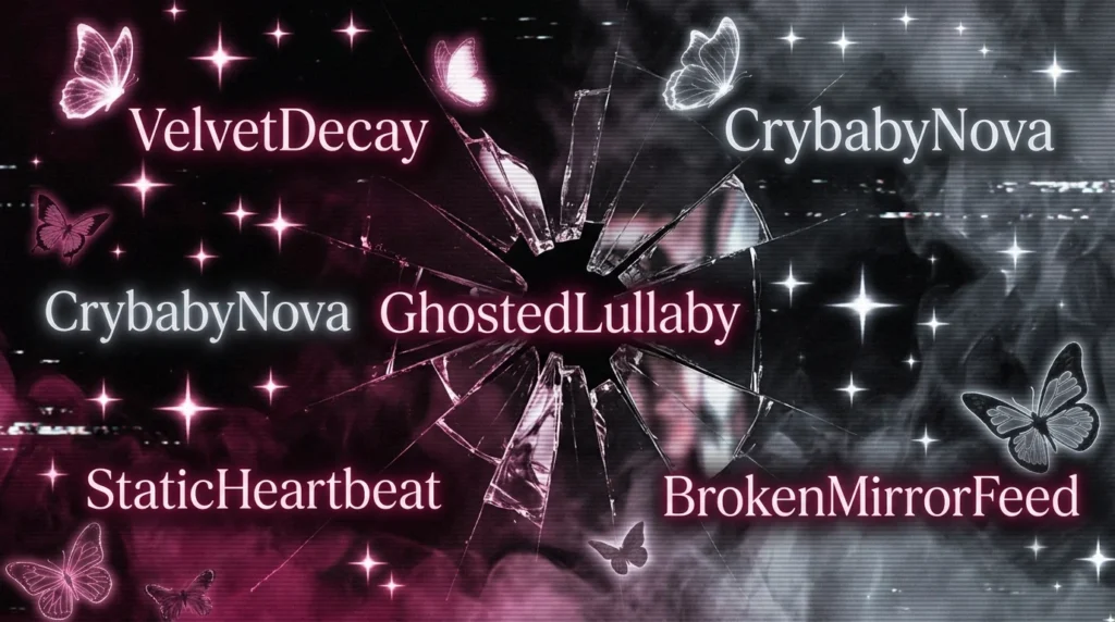 Aesthetic Emo Usernames for Girls 🖤