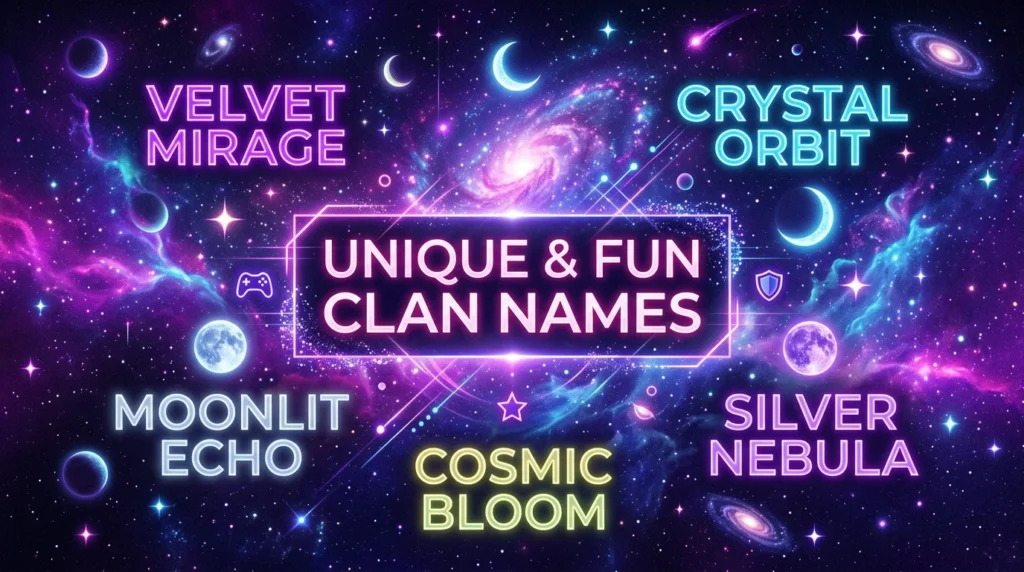 Badass Clan Names for Strong Teams 🔥