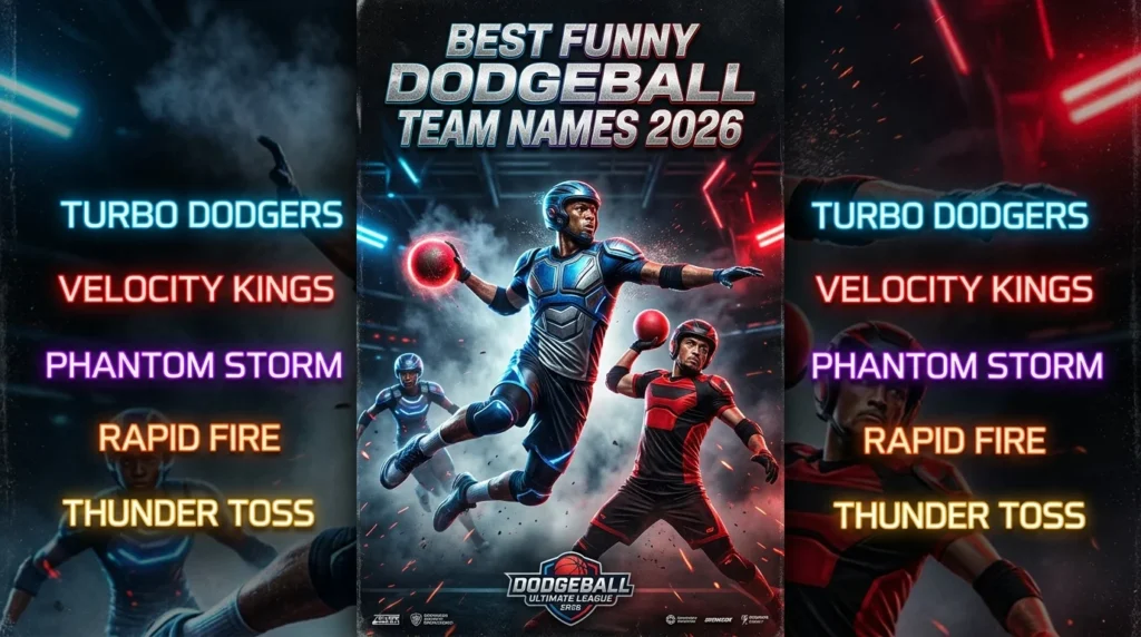 Catchy Dodgeball Team Names