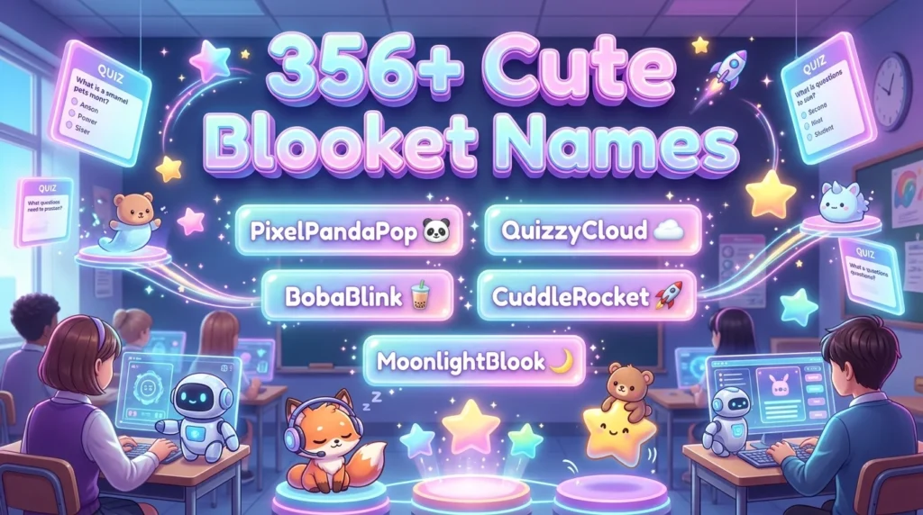 Creative Blooket Usernames Inspired by Gaming