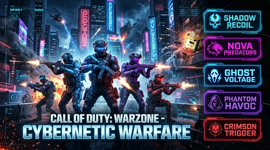 Funny Call of Duty Clan Names 😂