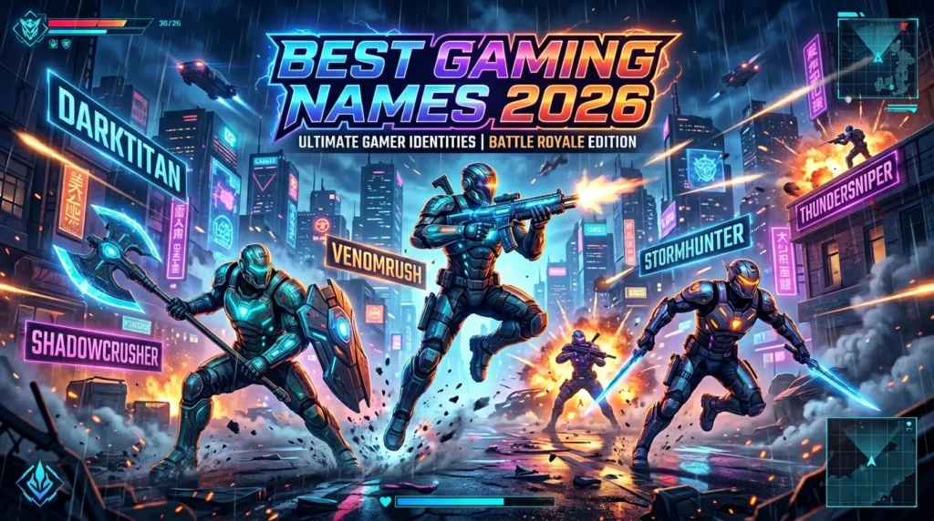 Gaming Name Style Boy