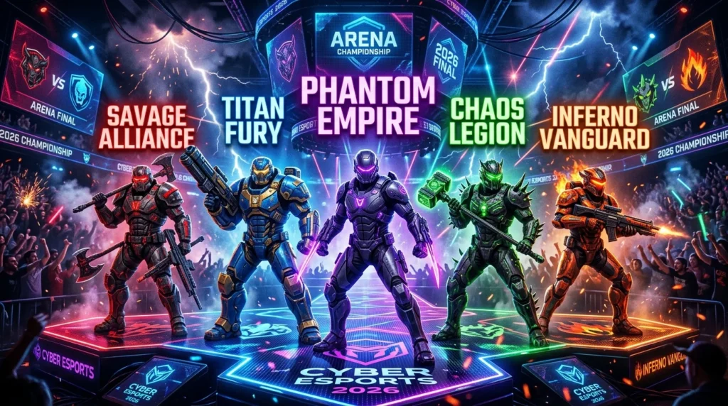 Unique Team Names