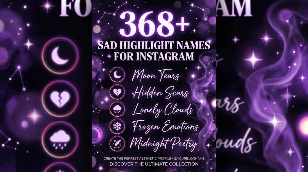 ☁️ Soft Emotional Highlight Names