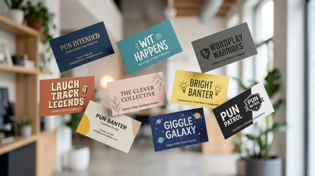 Clever Clean Pun Names