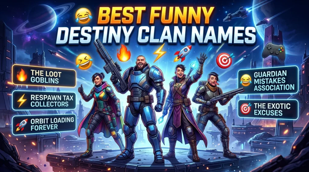 Destiny Clan Names For Discord Communities 💬