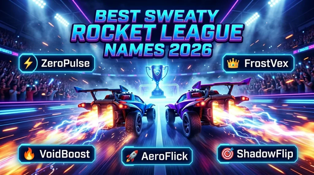 Esports Style Rocket League Names
