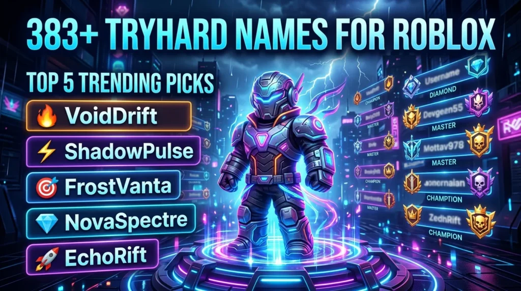 Sweaty Roblox Names