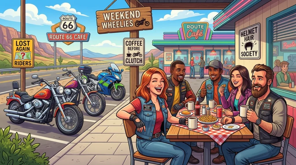 Biker Team Names for Events and Competitions