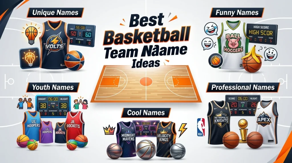 Catchy Basketball Team Names