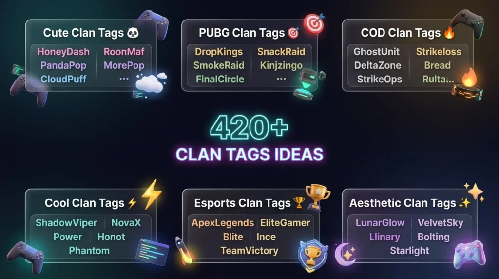Clan Tags for COD