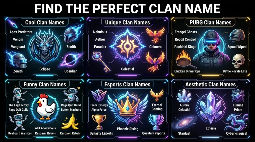 Competitive Clan Names