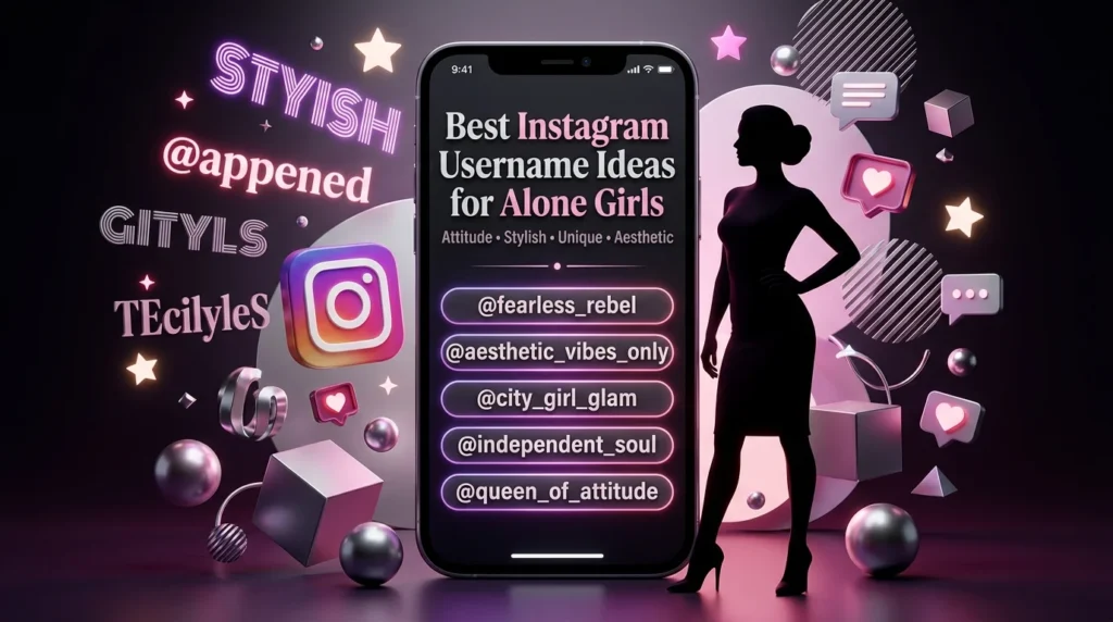 Cool Instagram Handles for Solo Girls