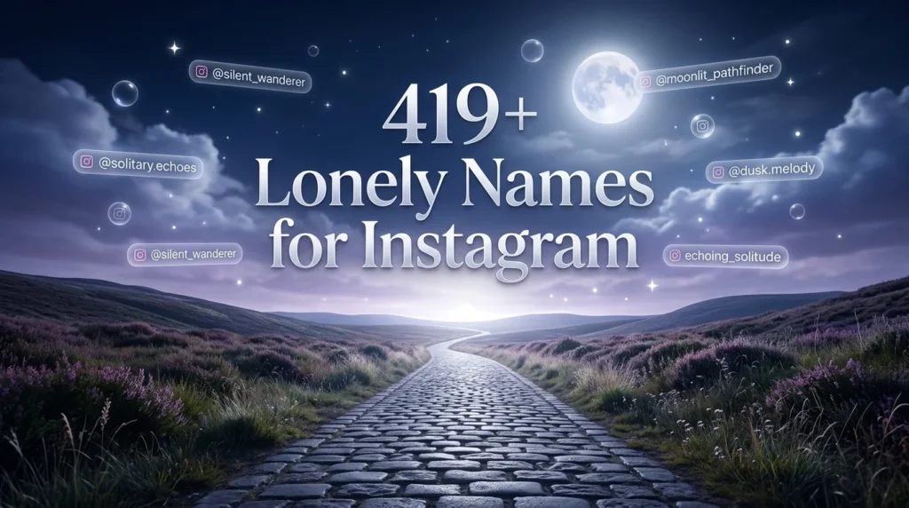 Deep and Meaningful Lonely Names