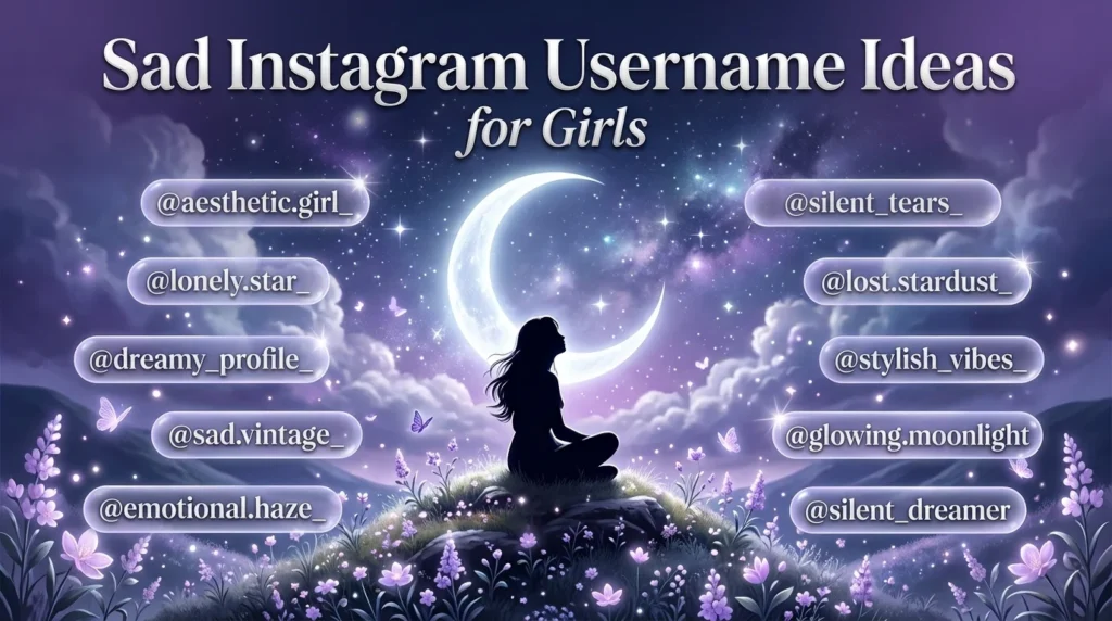 Emotional Instagram Username Ideas for Girls