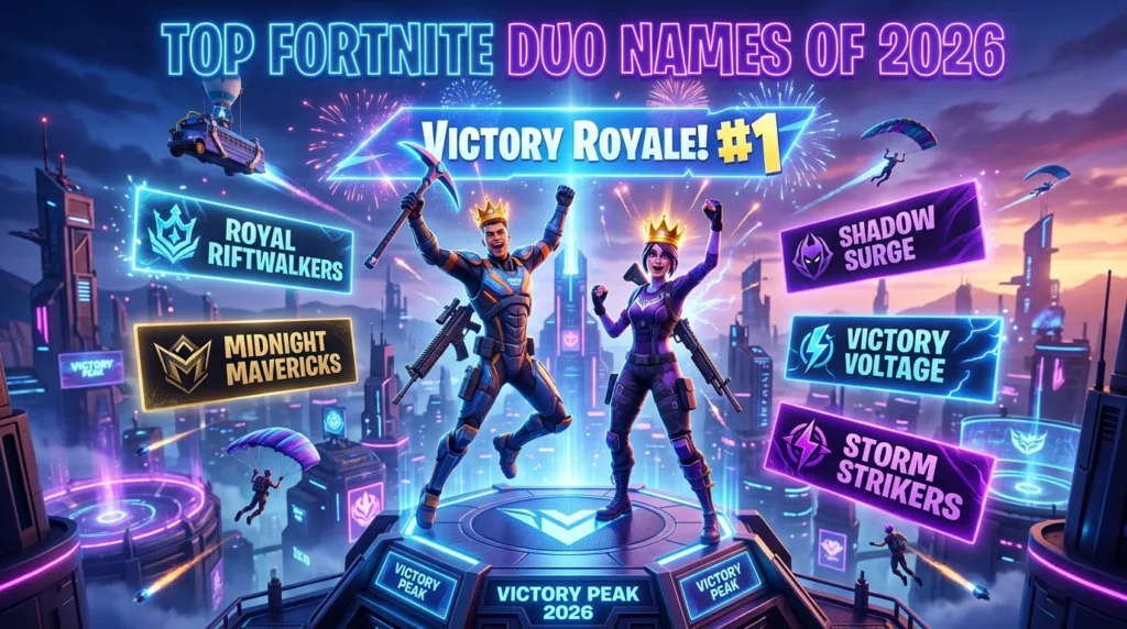 Fortnite Duo Team Names
