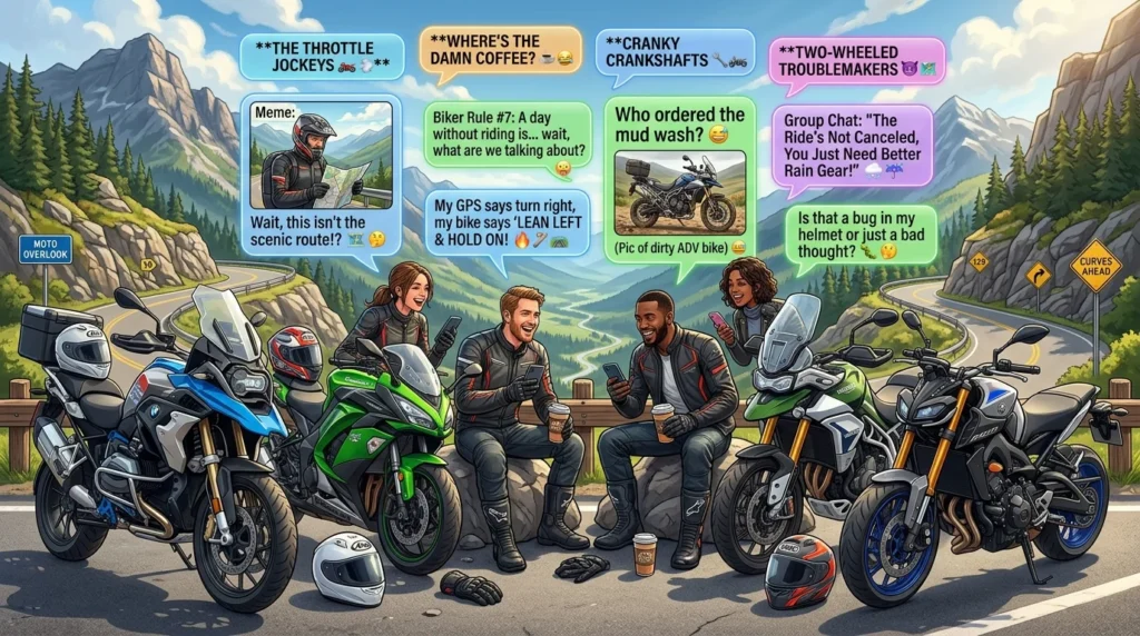 Motorcycle Club Name Generator Ideas ⚙️