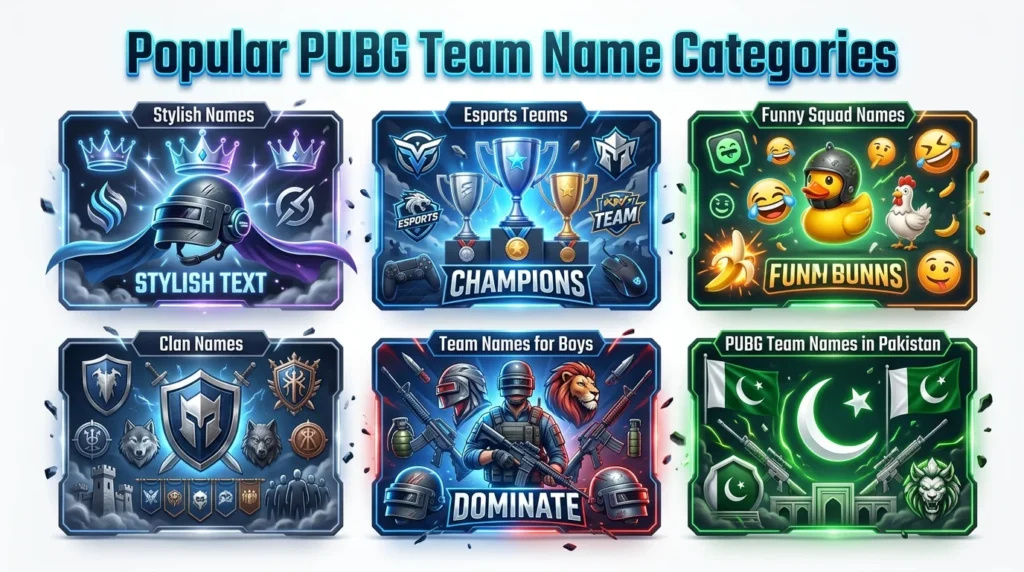 PUBG Team Name Generator