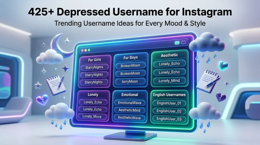 Sad Username for Boys