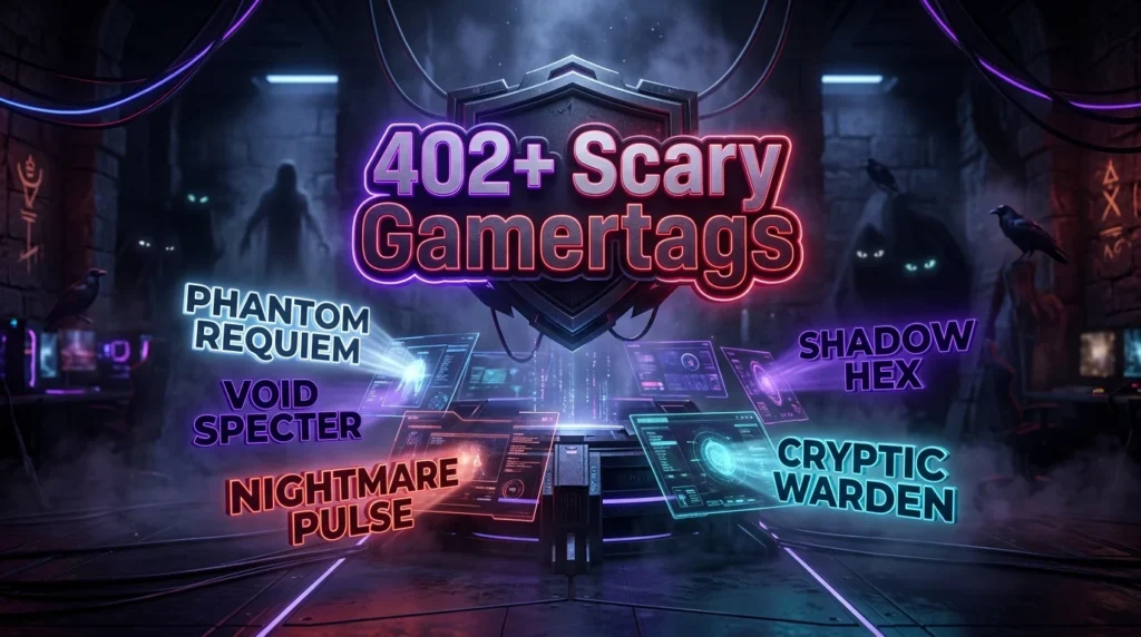 Scary Gamertags for Xbox