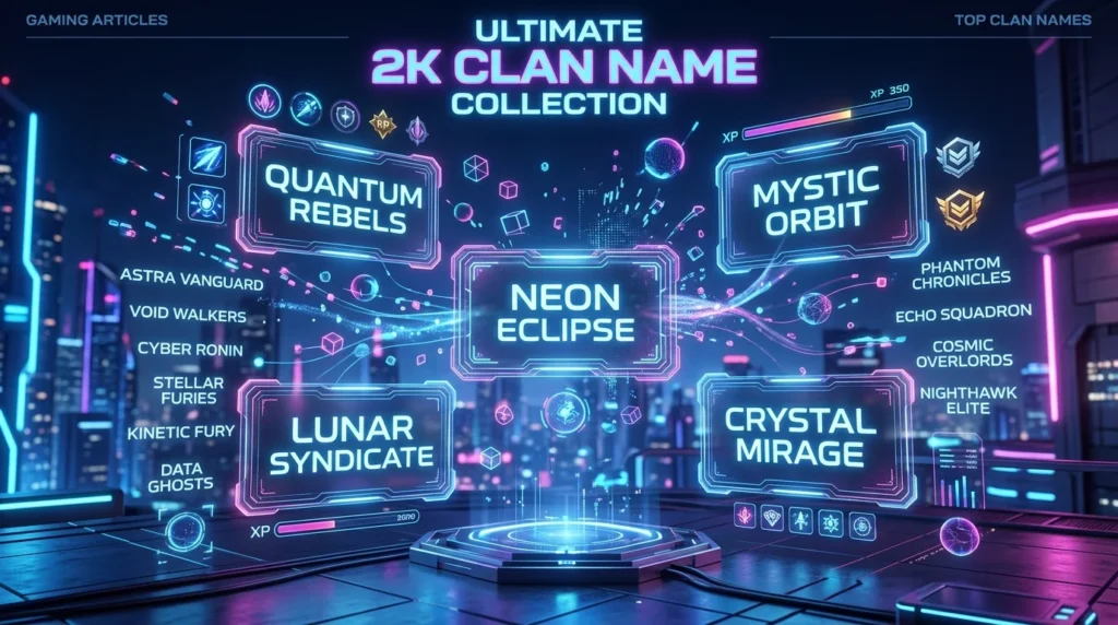 Strong Clan Names for Dominant Squads