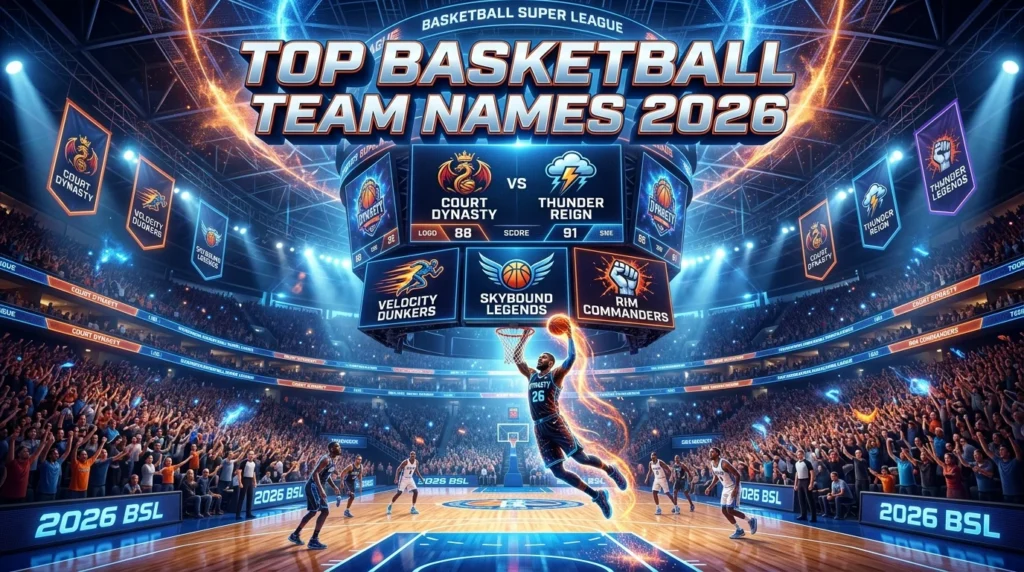 Unique Basketball Team Names With Meaning