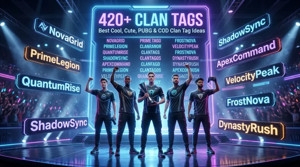 Unique Clan Tags Ideas