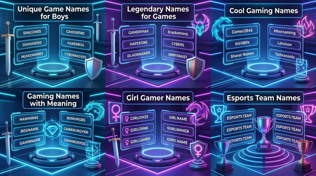 Unique Game Names With Meaning