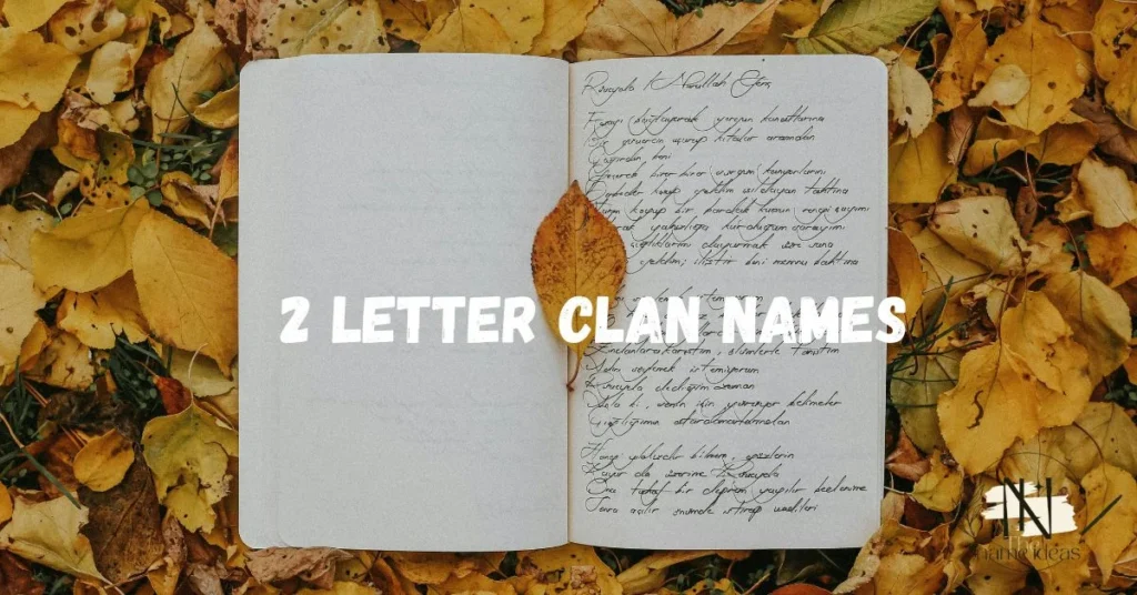 2 Letter Clan Names