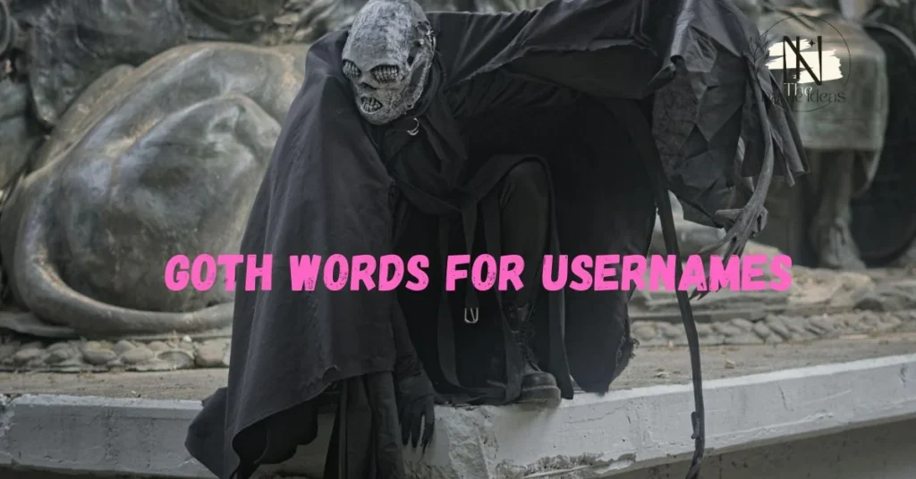 Goth Words for Usernames