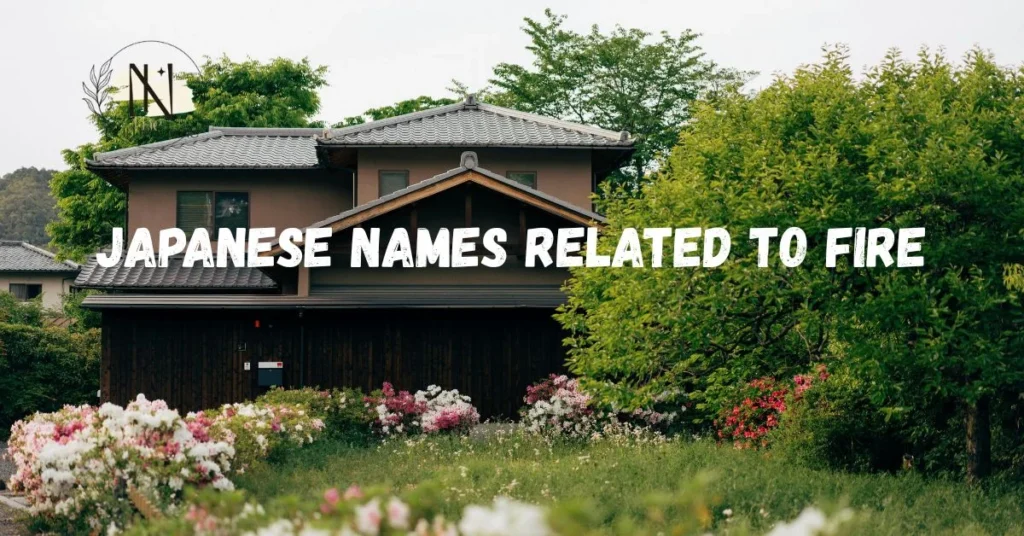 Japanese Names Related to Fire