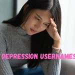 362+ depression usernames