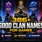 386+ Good Clan Names for Games
