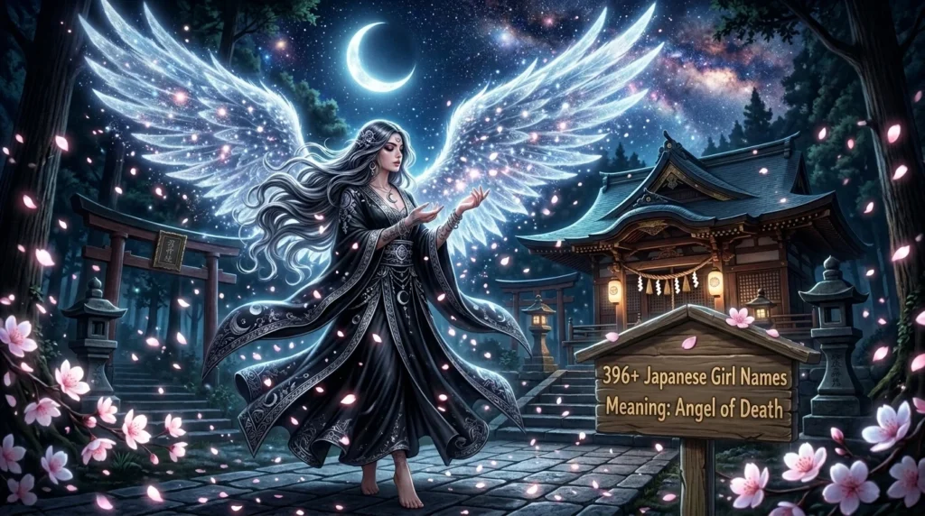 396+ Japanese Girl Names Meaning Angel of Death