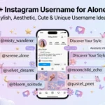 406+ Instagram Username for Alone Girl