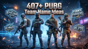 407+ PUBG Team Name