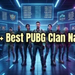 409+ Best PUBG Clan Name