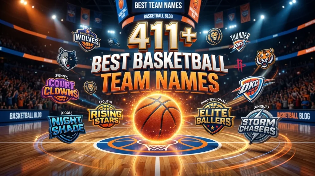411+ Best Name of Basketball Team
