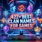 422+ Best Clan Names for Games