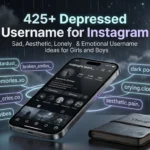 425+ Depressed Username for Instagram