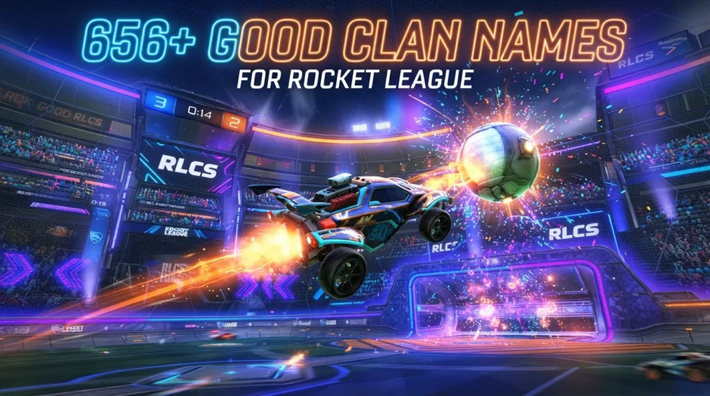 Cool Rocket League Clan Names