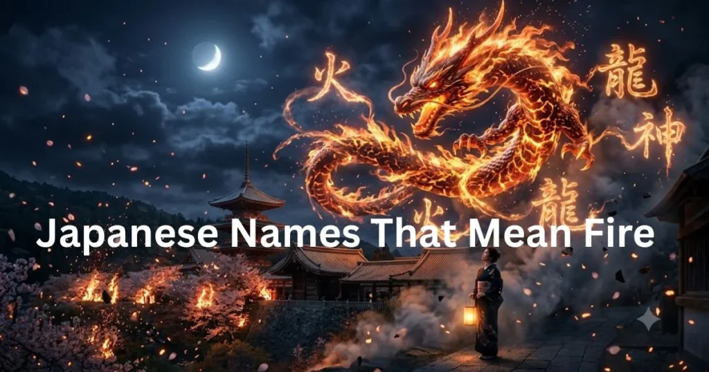 213+ Japanese Names That Mean Fire (Powerful, Beautiful & Unique Ideas for 2026)