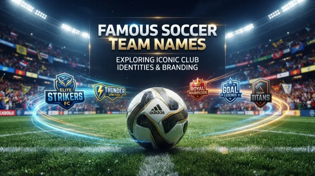Soccer team names for adults