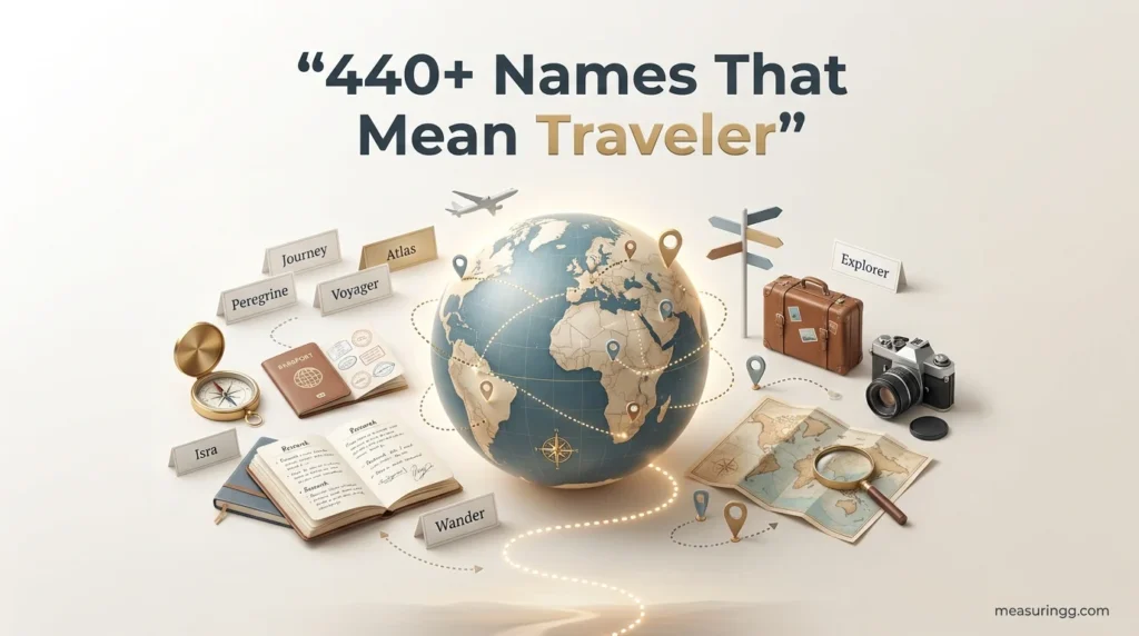 440+ Names That Mean Traveler