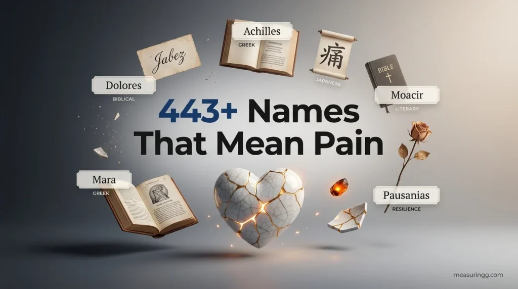 443 + Names That Mean Pain