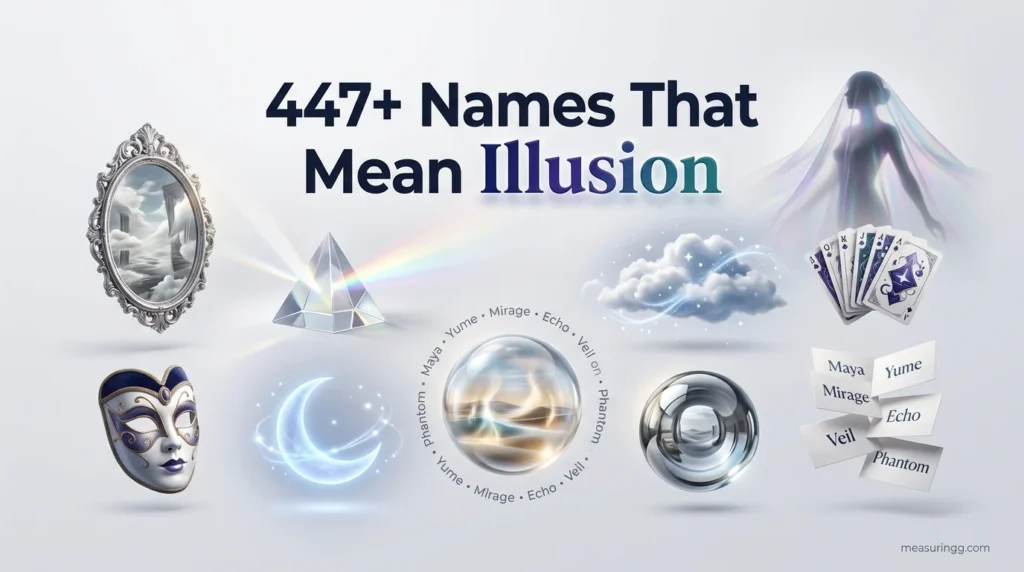 447+ Names That Mean Illusion