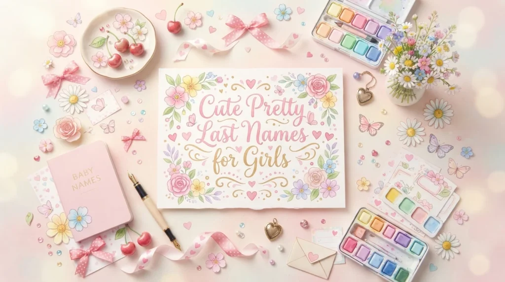Cute Pretty Last Names for Girls