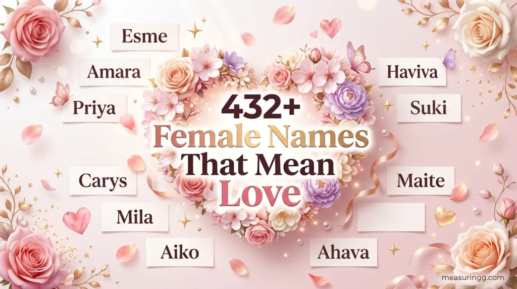 432+ Female Names That Mean Love | Beautiful & Unique Ideas