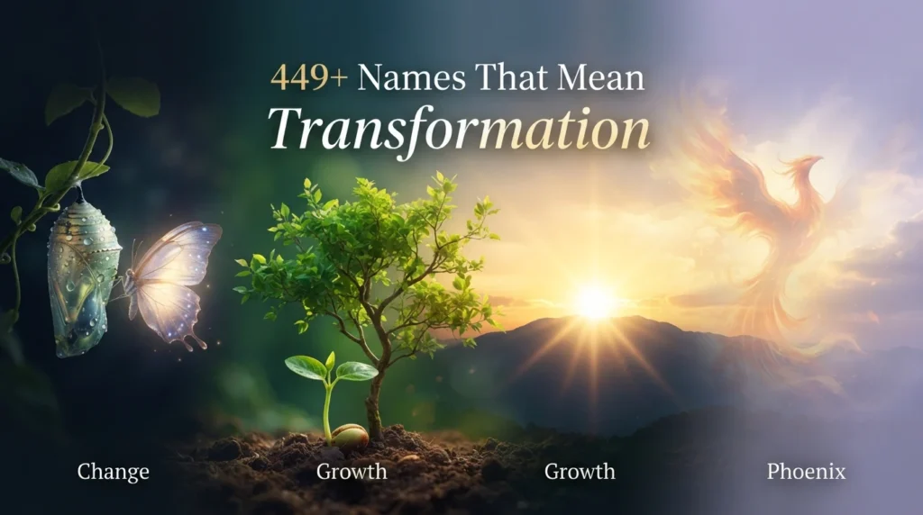 Names That Mean Transformation